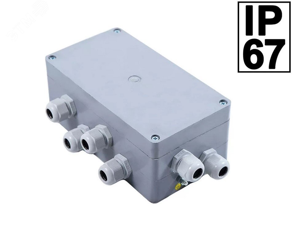 КоробкакоммутационнаяобщепромышленнаяКВОП-ПтипБ122209