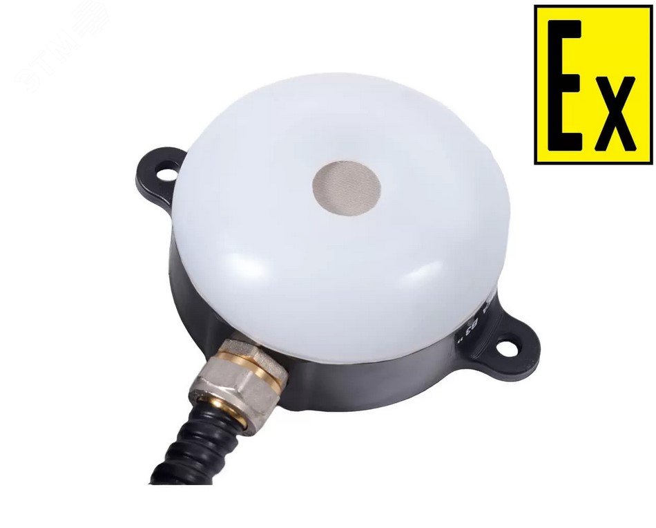 Изображение товара Взрывозащищенный свето-звуковой пожарный оповещатель Орбита ВЗ СЗ 12-30В IP65