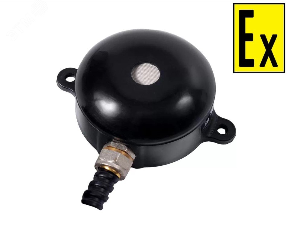 Изображение товара Взрывозащищенный звуковой пожарный оповещатель Орбита ВЗ З 220 220В IP65