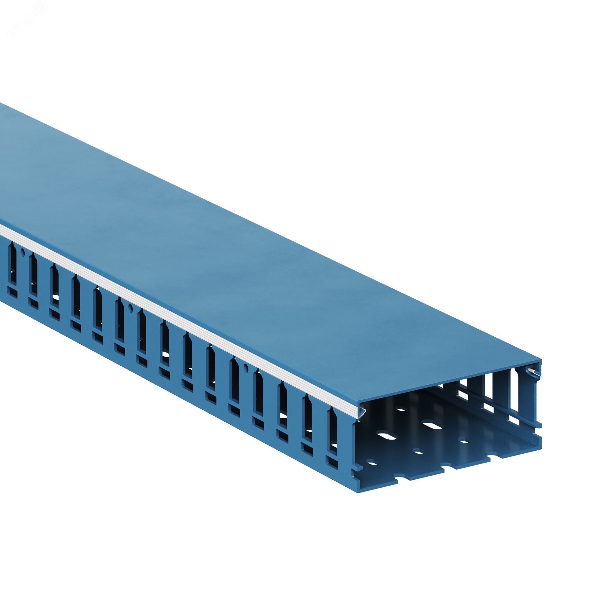 Изображение товара Короб перфорированный DKC RL12 100x40 синий для электротехники