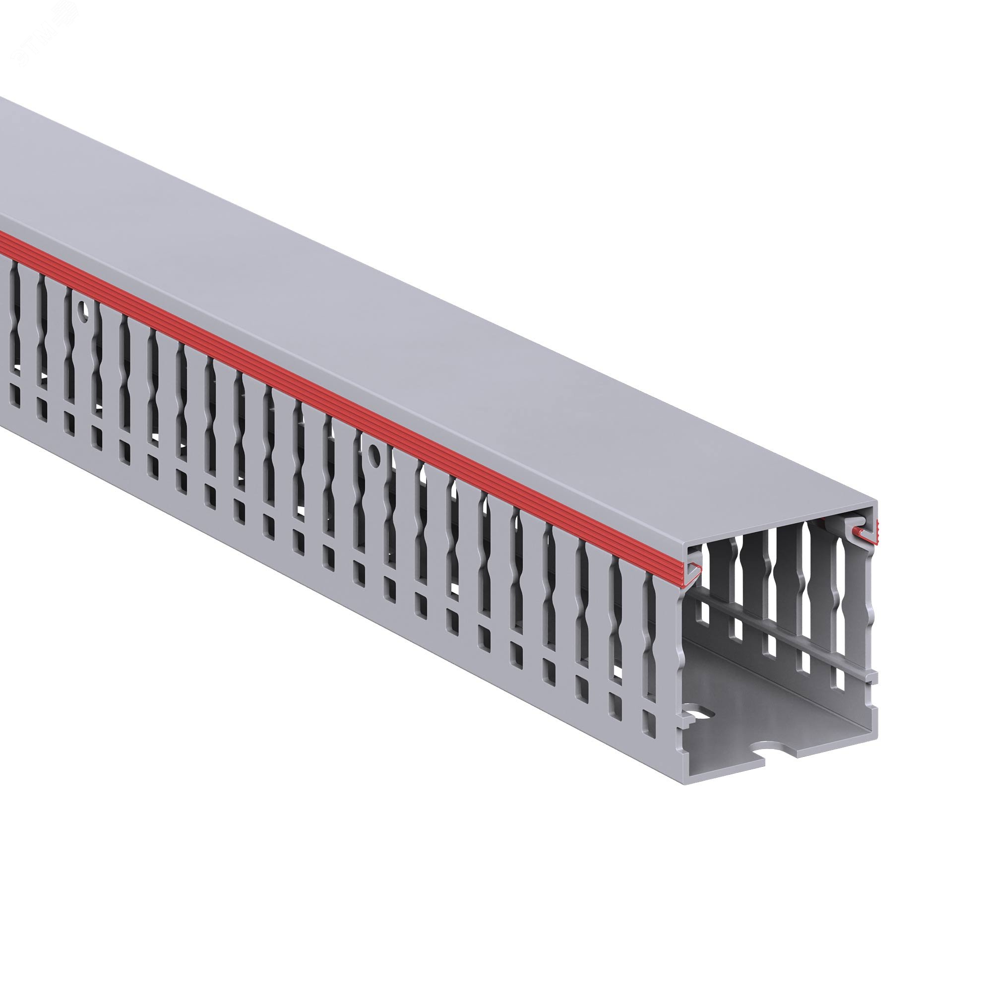 Изображение товара Короб перфорированный RL6 40x40 серый QUADRO