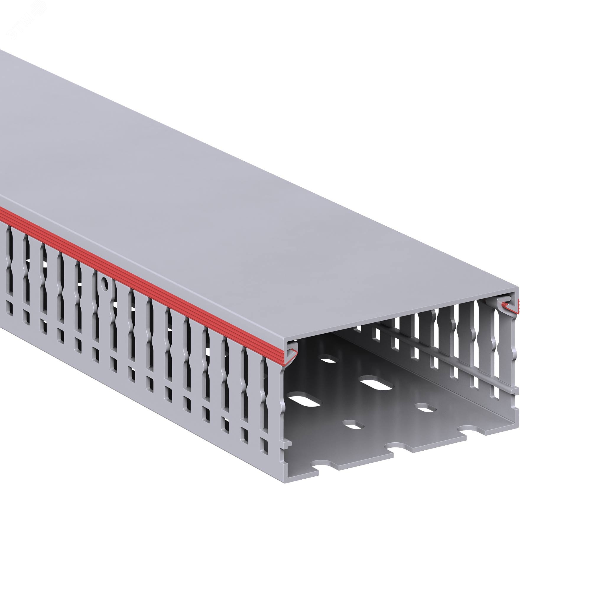 Изображение товара Короб перфорированный RL6 80x40 серый DKC для кабелей