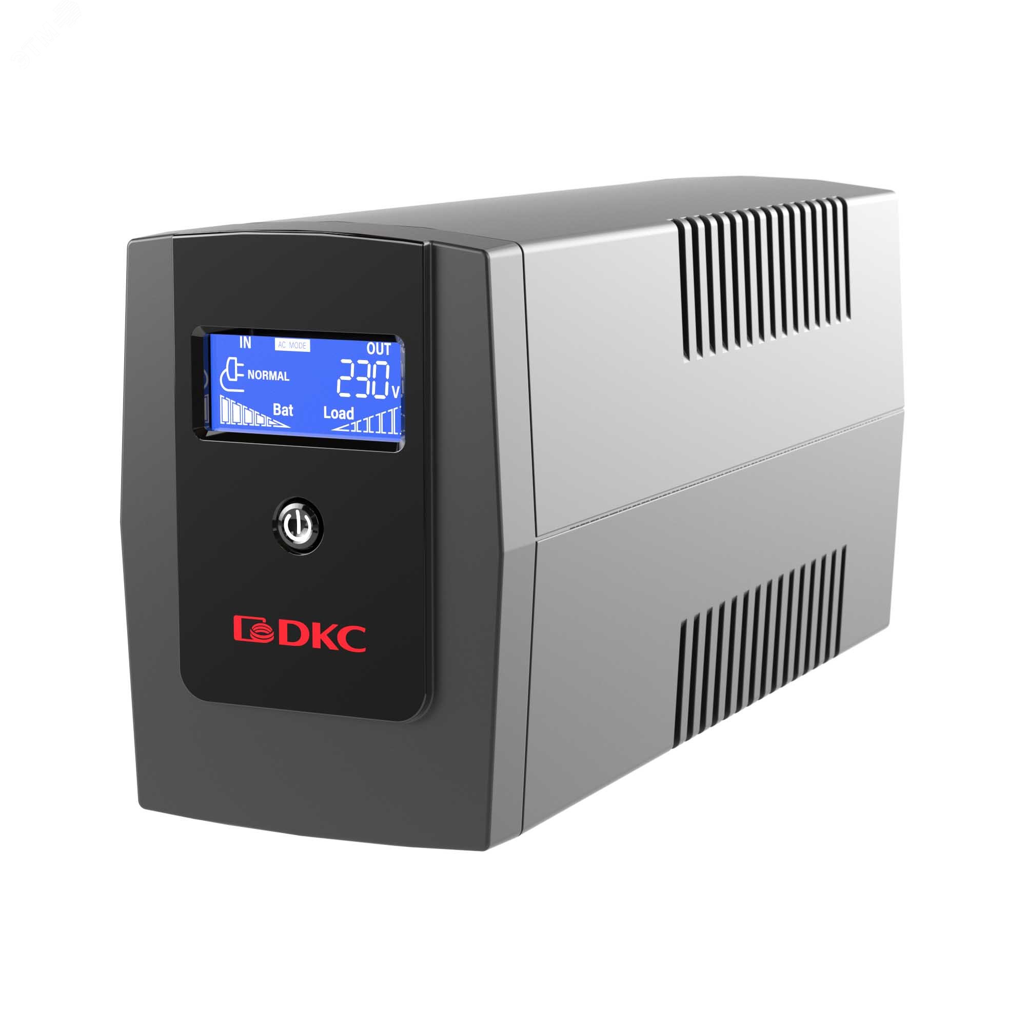 Источник бесперебойного питания line-interactive Info LCD 600 Ва 5 мин tower IEC INFOLCD600I DKC - превью 2