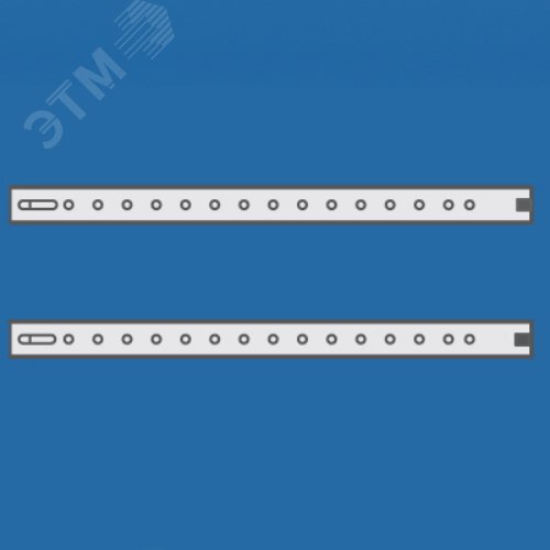 Изображение товара Направляющая для горизонтальных разделителей 745 мм DKC RAMblock 2 шт в упаковке