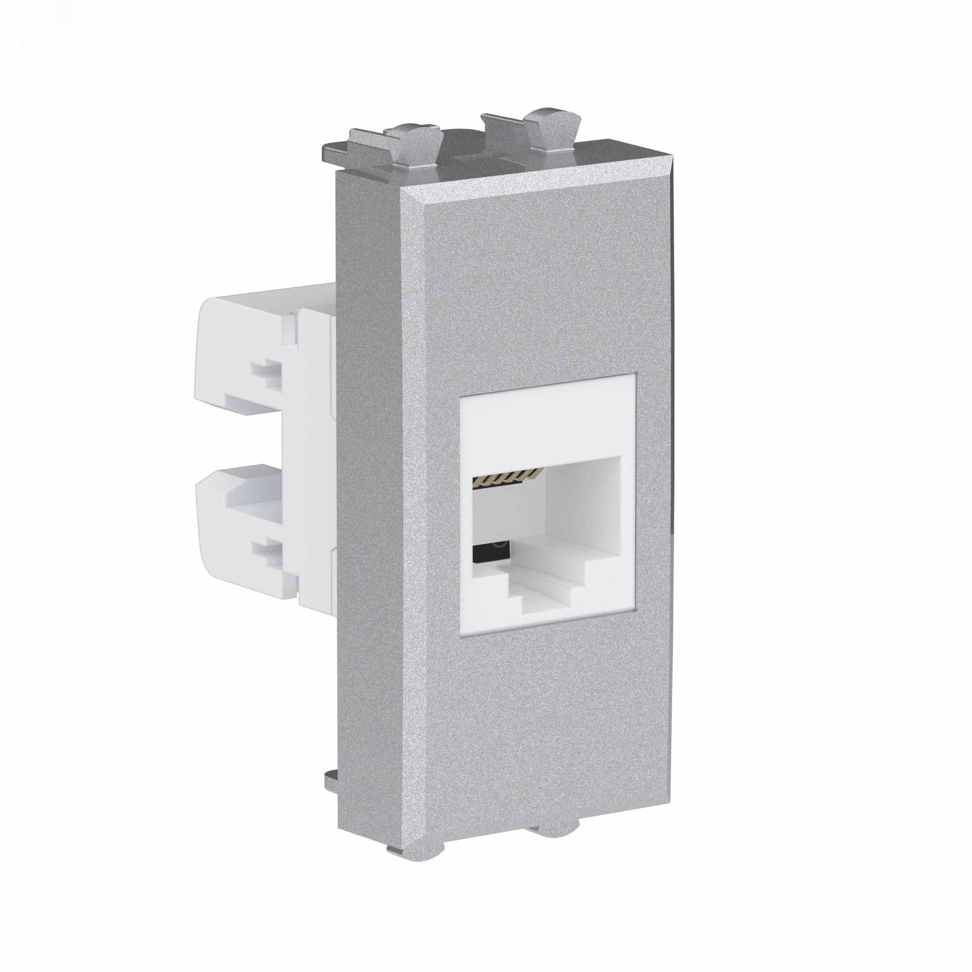 Изображение товара Телефонная розетка RJ-12 модульная без шторки из серии Avanti DKC