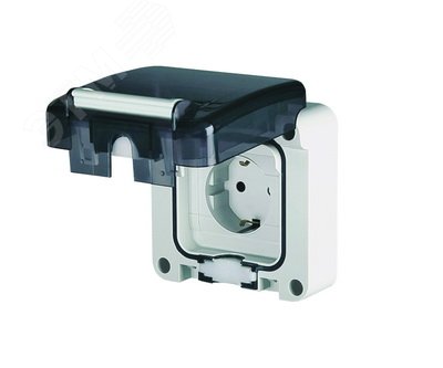 Изображение товара Розетка для скрытого монтажа IP66 с защита от воды пыли 16А 220В