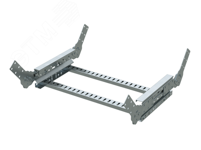 Угол вертикальный лестничный 100х400 ULF014 DKC - превью 2