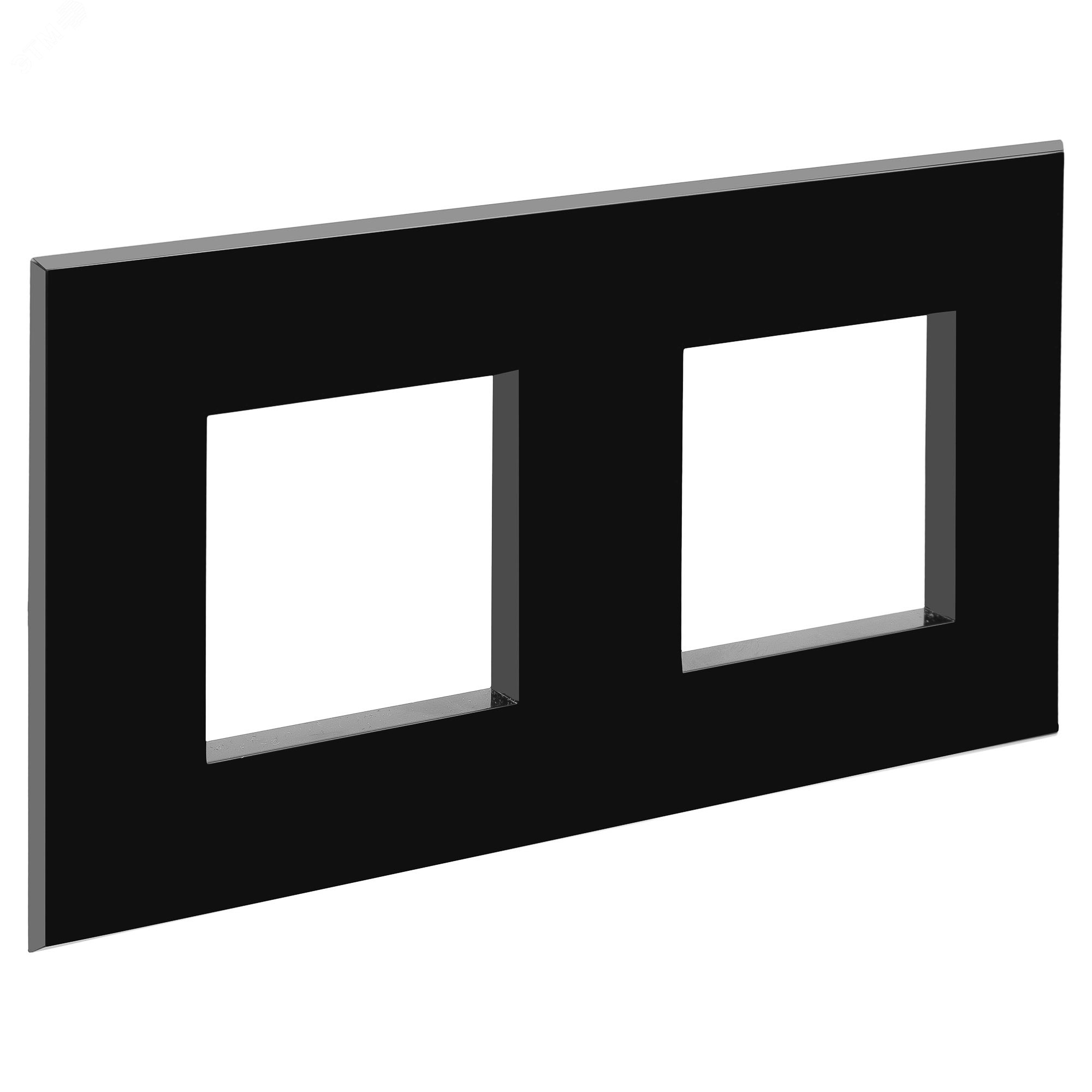 Avanti Рамка ARTLEBEDEV ''Черный квадрат'' 4 модульная 4402904 DKC - превью 3