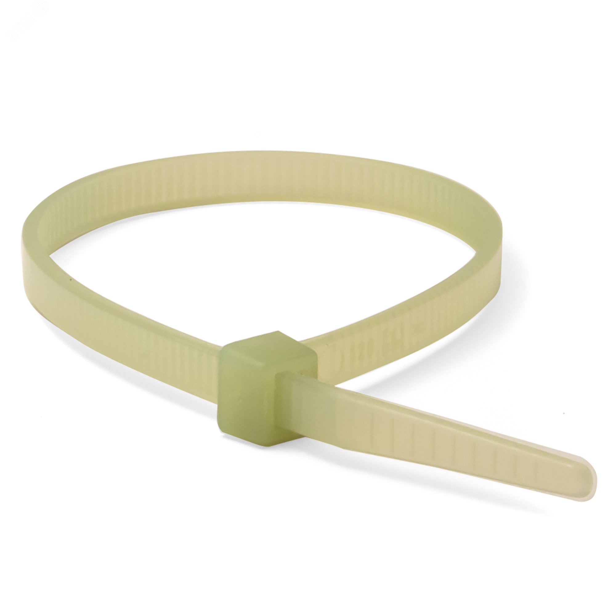 Изображение товара Хомут P6.6 устойчивый к высоким температурам, оливковый 2,5x100 (шт)