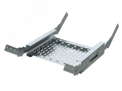 Изображение товара Угол вертикальный листовой 80х200 мм горячеоцинкованный для кабельных трасс