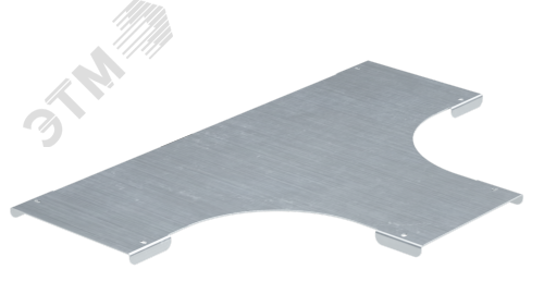 Крышка на Т-образный ответвитель 900, R600, 1,0 мм, нержавеющая сталь AISI 304 IKLTV6900C DKC