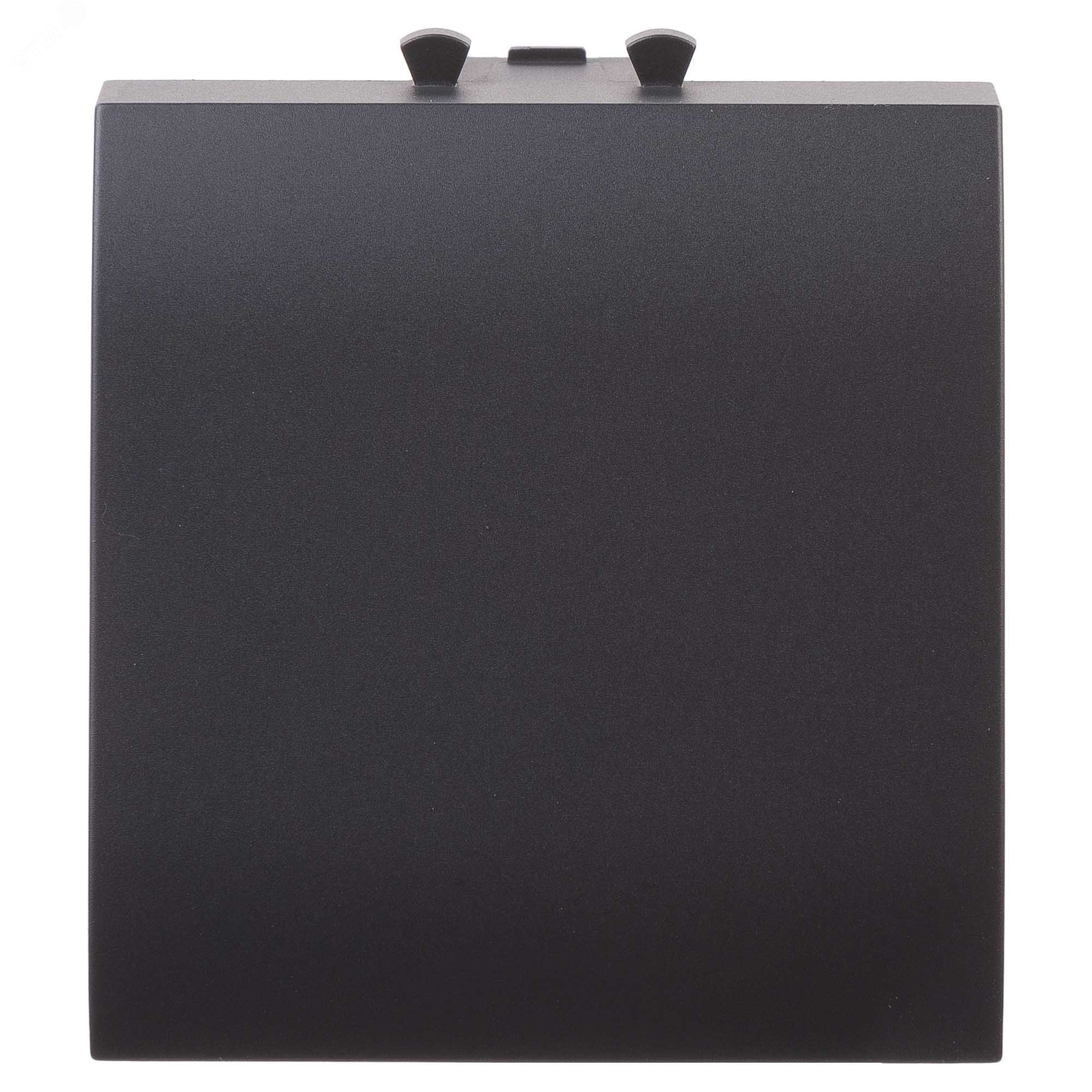 Изображение товара Модульный вывод кабеля Avanti черный матовый 2 модуля