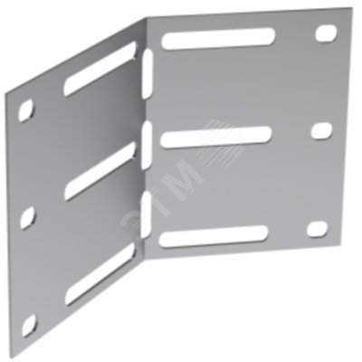 Соединитель угловой H100 мм горячеоцинкованный