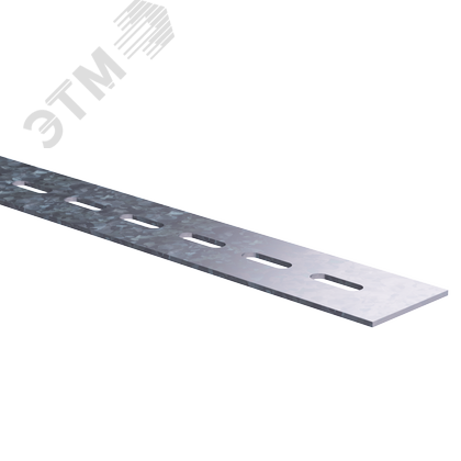 Изображение товара Полоса перфорированная 50x2000 мм, 2,5 мм горячеоцинкованная (м)