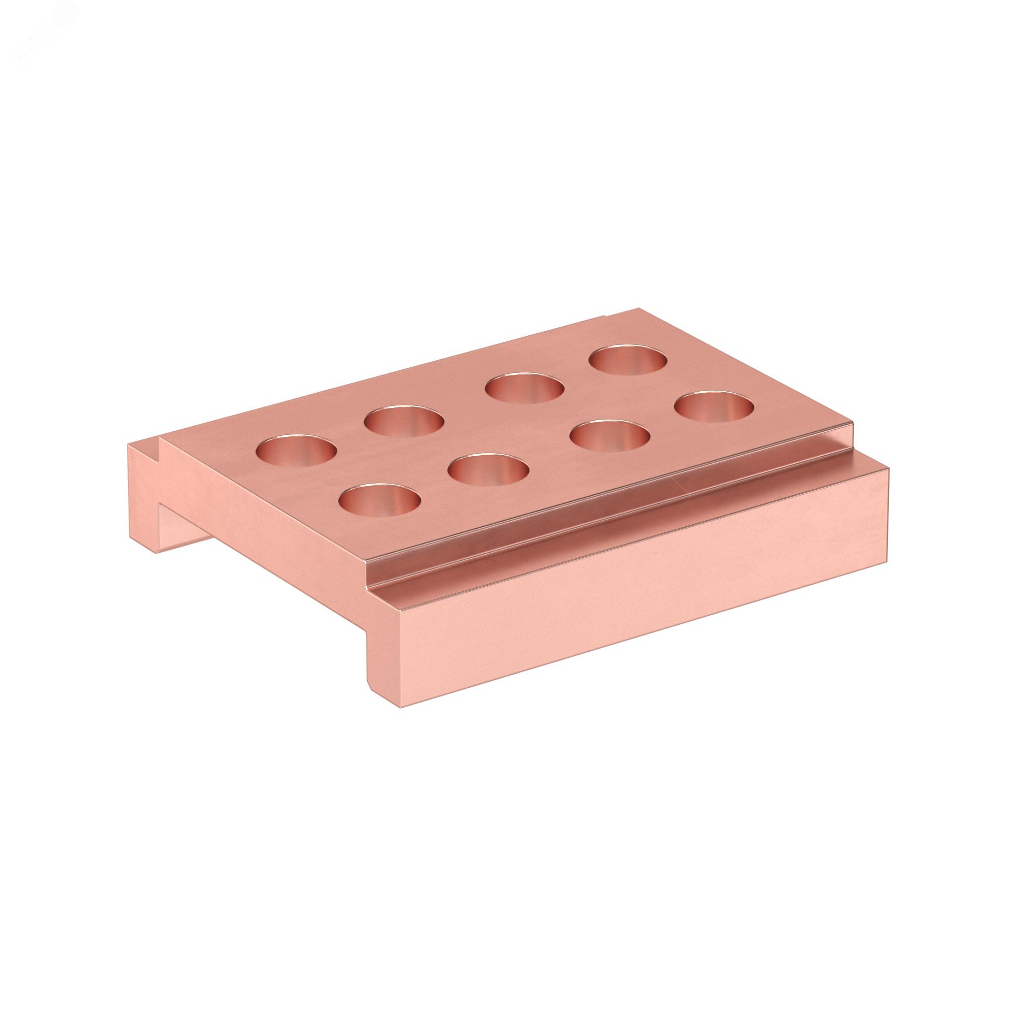 Изображение товара Струбцина медная 80 мм 3 шины на фазу для электросистем