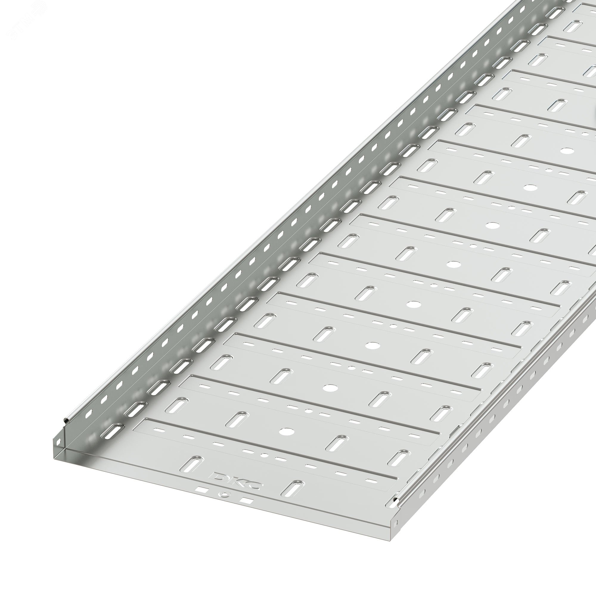 Изображение товара Перфорированный лоток ДКС 500х50х3000 для прокладки кабелей