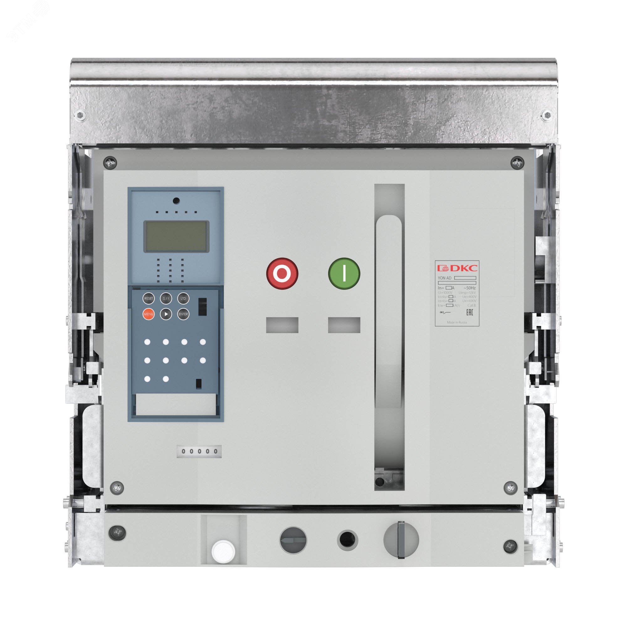 Выключатель автоматический воздушный YANAD-1600-S2-3P85-FR 8.0-C2200-M2-P00-S1-09 + UVT2-COIL