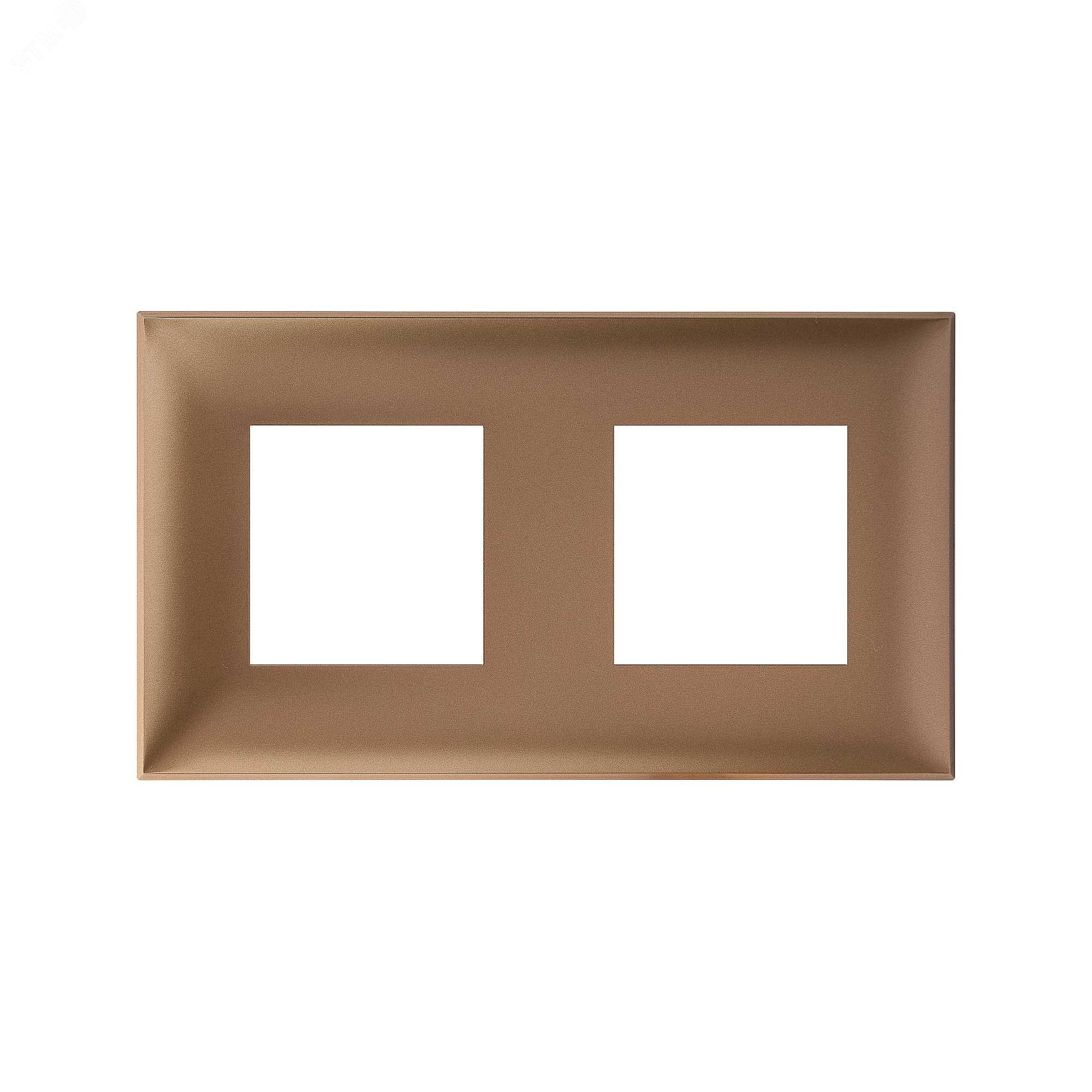 Avanti Рамка ARTLEBEDEV, , Золотистый жемчуг, 4 модуля