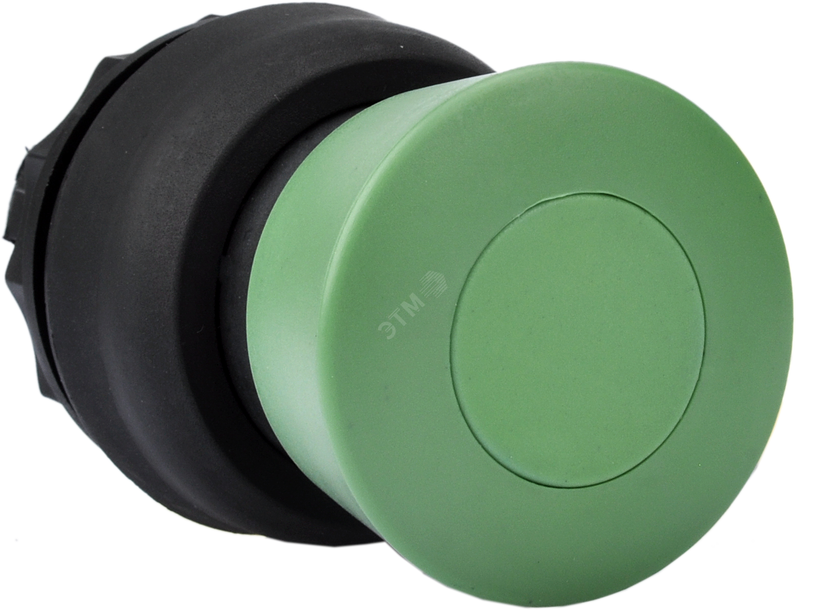 Насадка взрывозащищенная-грибовидная кнопка зеленый. Ф37мм