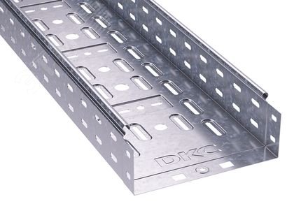 Изображение товара Лоток перфорированный 150x100х3000 цинк-ламельный DKC для кабельных систем