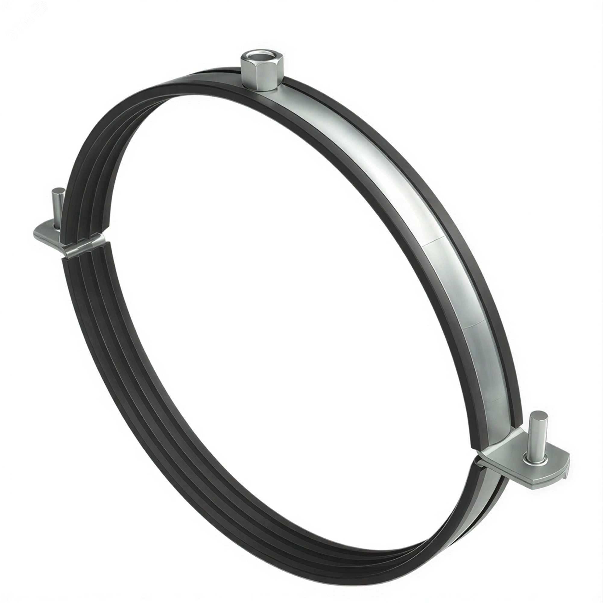 Изображение товара Хомут для воздуховодов с изоляцией диаметр 630 мм двухболтовый ТМ DKC