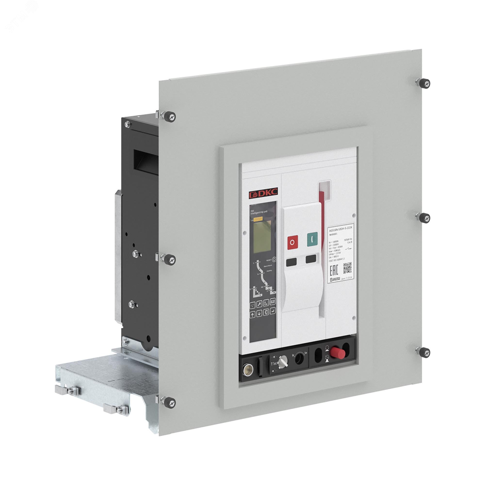 Изображение товара DKC Комплект внутренний вертикальный 3п YON AGS-S выкатной 600x500 мм