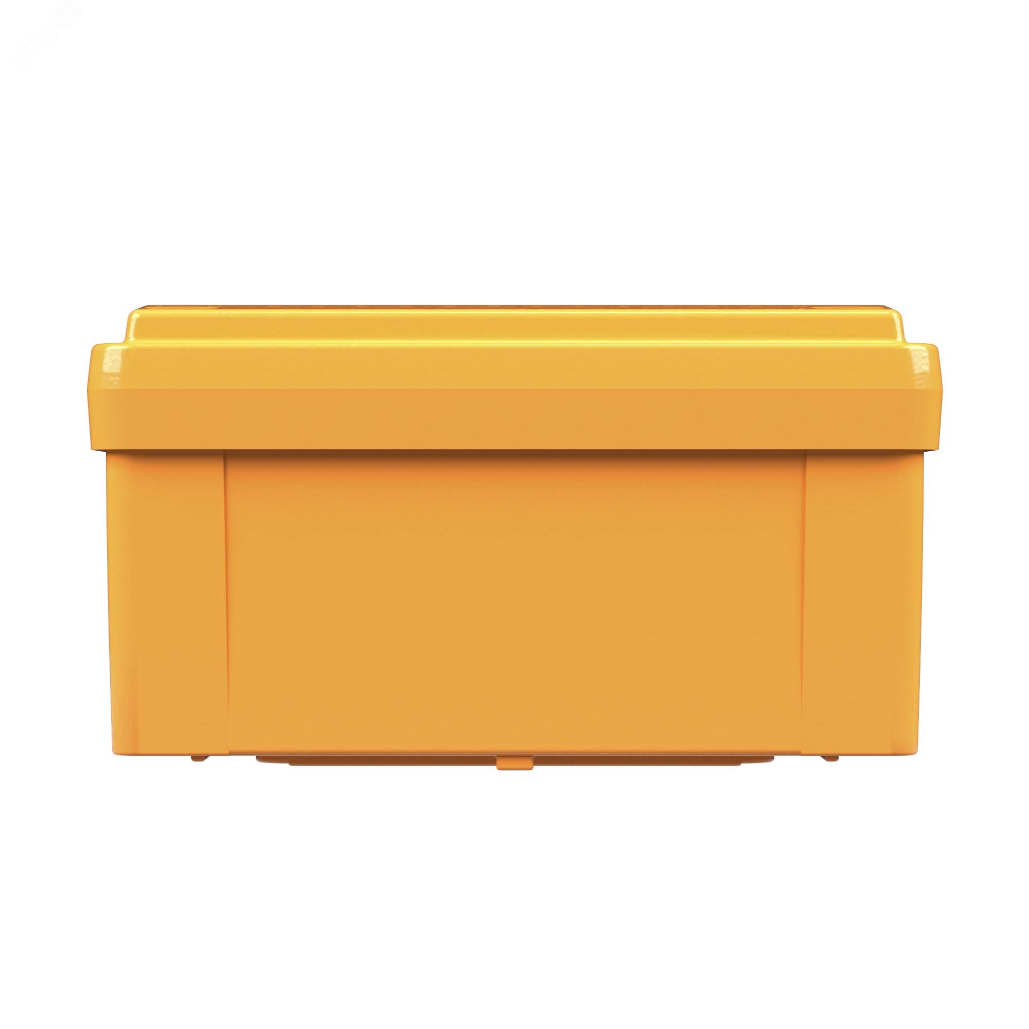 Коробка пластиковая FS с гладкими стенками и клеммниками  IP56 100х100х50мм  5р  450V 20A 10мм.кв FSB10510 DKC - превью 4