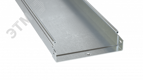 Изображение товара Лоток неперфорированный 50x300x4000, 1,2 мм из оцинкованной стали