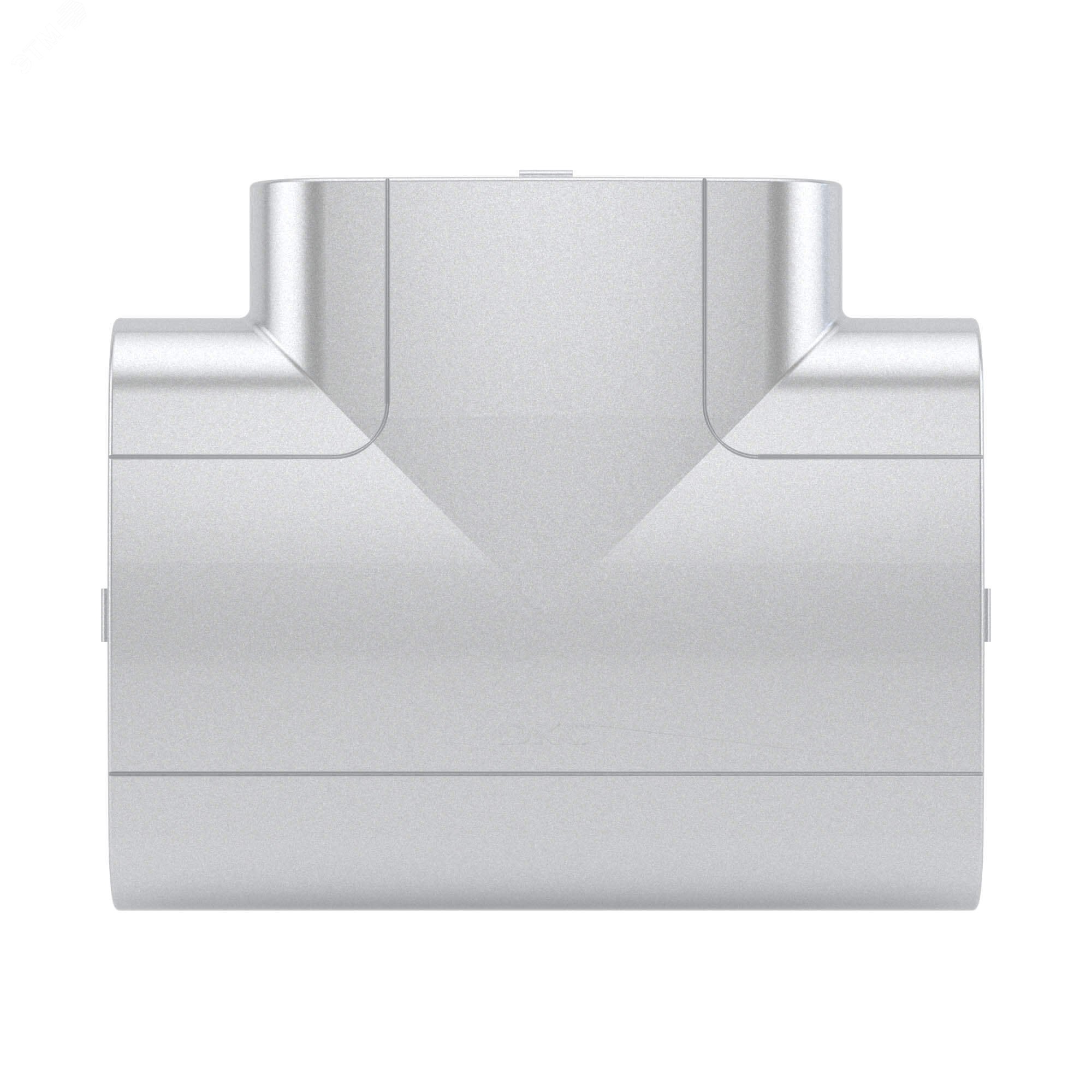 Изображение товара Тройник 110х50 мм серый металлик для кабельных систем DKC Aero