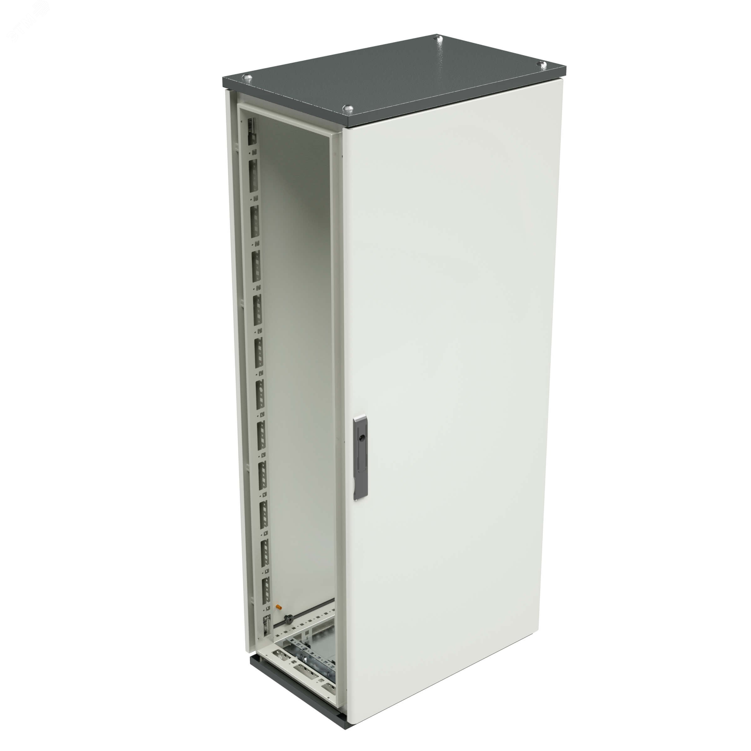 Шкаф напольный CQE собранный с дверью и задней    панелью ВхШхГ 2000x1000x600 мм R5CQE20106A DKC - превью 2