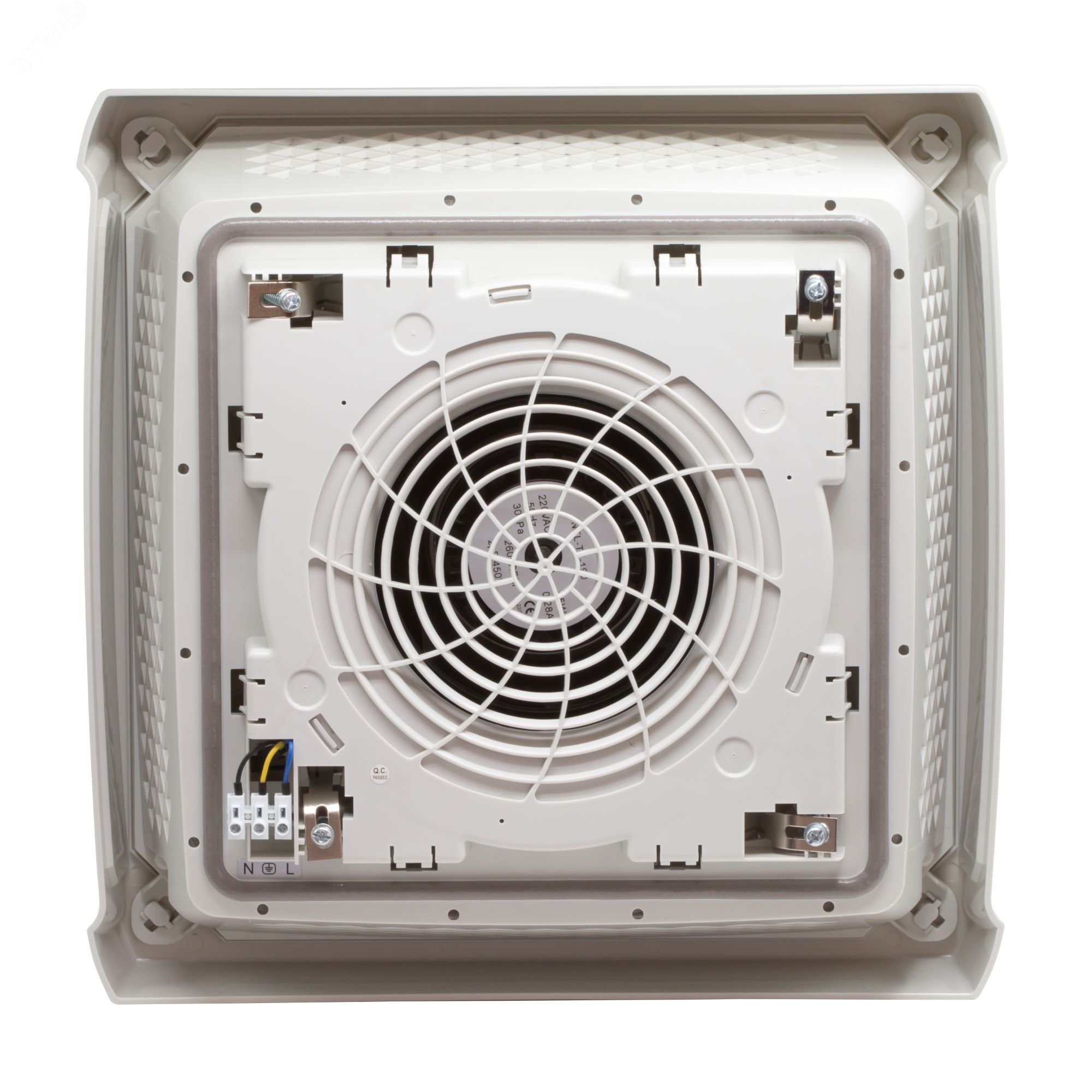 Потолочный вентилятор 135x400x400 мм, 870/960     м3/ч, 230 В, IP55 R5SCF1000 DKC - превью 2