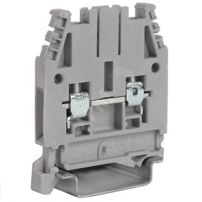 Изображение товара CBC.2GR Зажим проходной серый 2.5 кв.мм (шт)