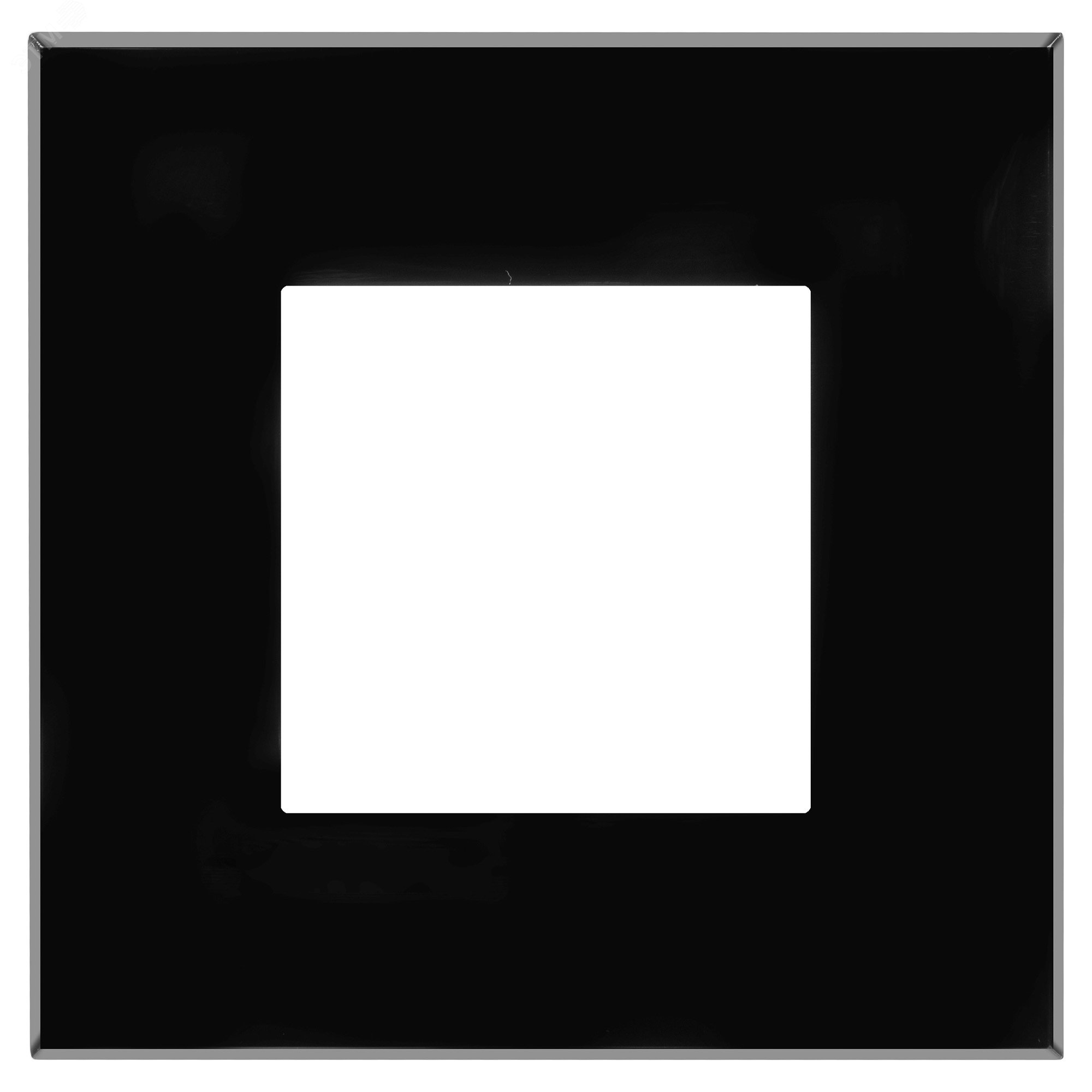 Avanti Рамка ARTLEBEDEV ''Черный квадрат'' 2 модульная 4402902 DKC - превью 2
