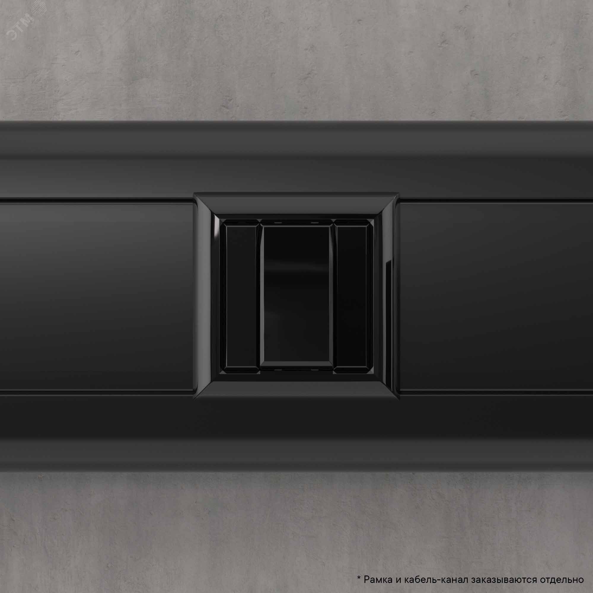 Avanti Выключатель ''Черный квадрат'', 16A, 1 модульный 4402101 DKC - превью 7