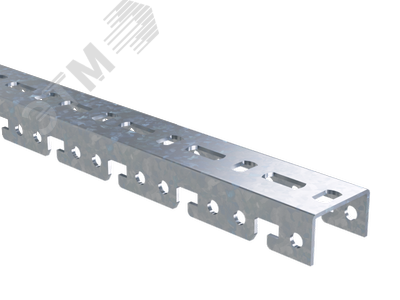 Изображение товара Профиль BPF для консолей быстрой фиксации BBF длина 3000 мм толщина 2,5 мм