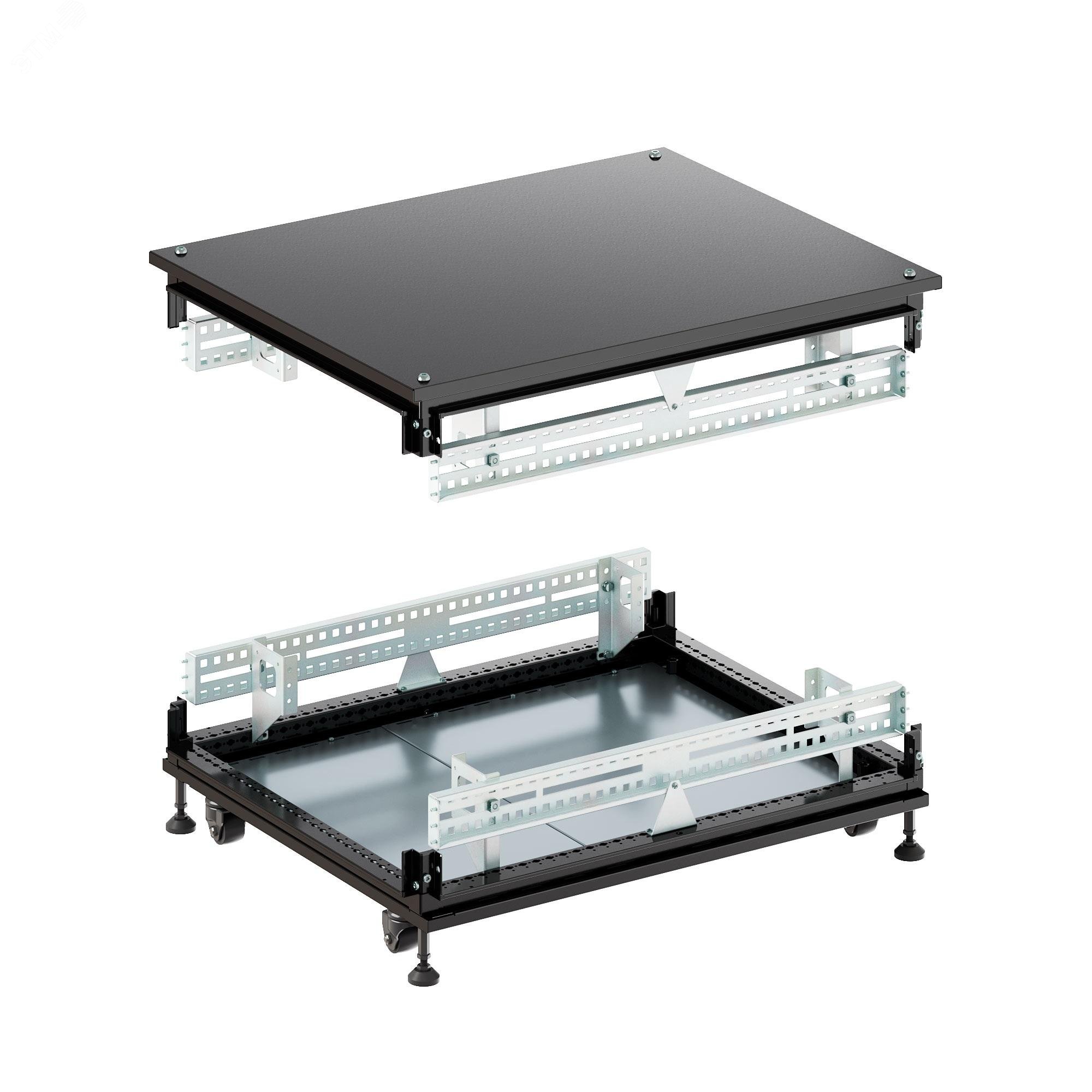 Изображение товара Крыша основание сплошные IT-CQE 800x1000, RAL9005 (компл)