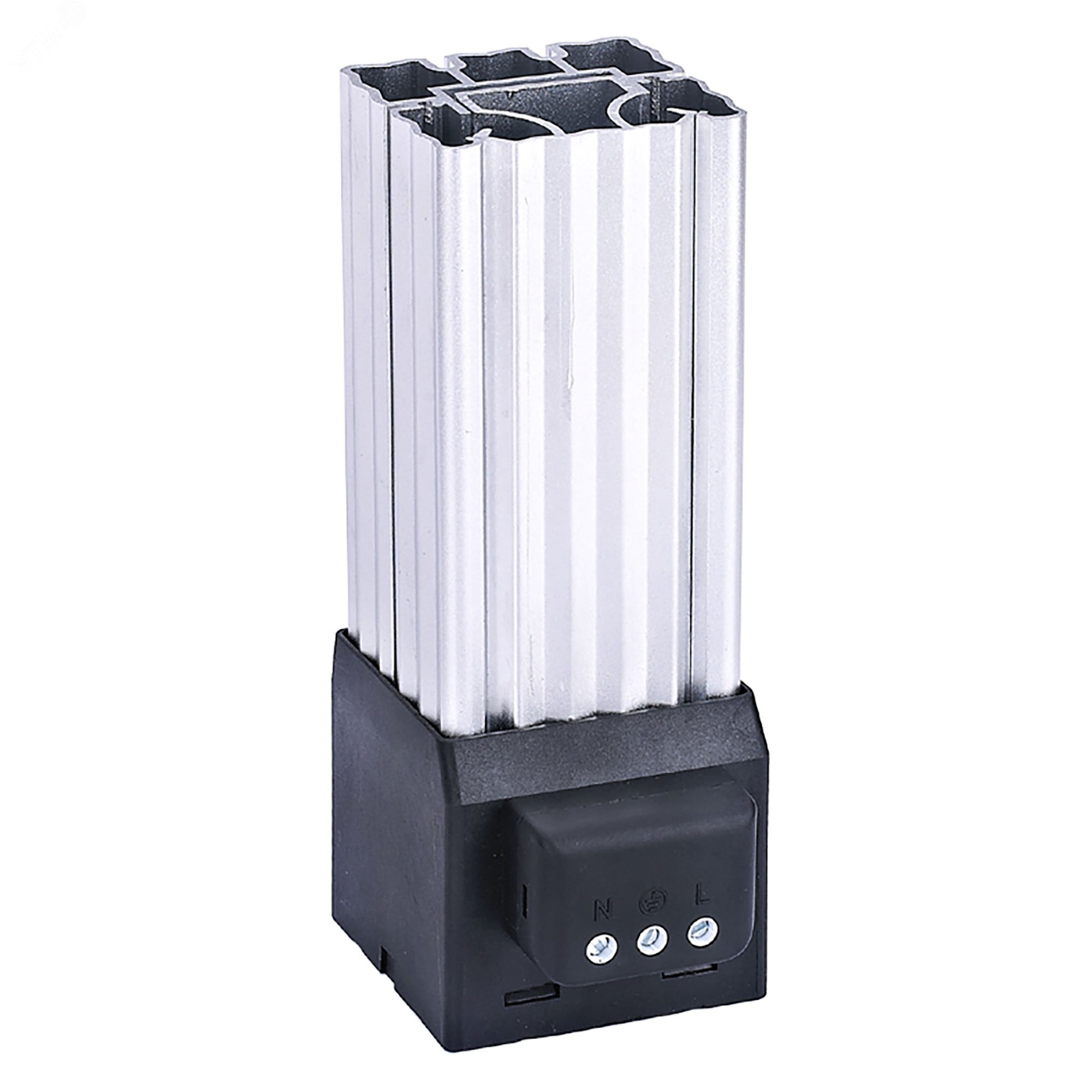 Изображение товара Обогреватель в алюминиевом корпусе с вентилятором 500 Вт, 230 В AC (шт)