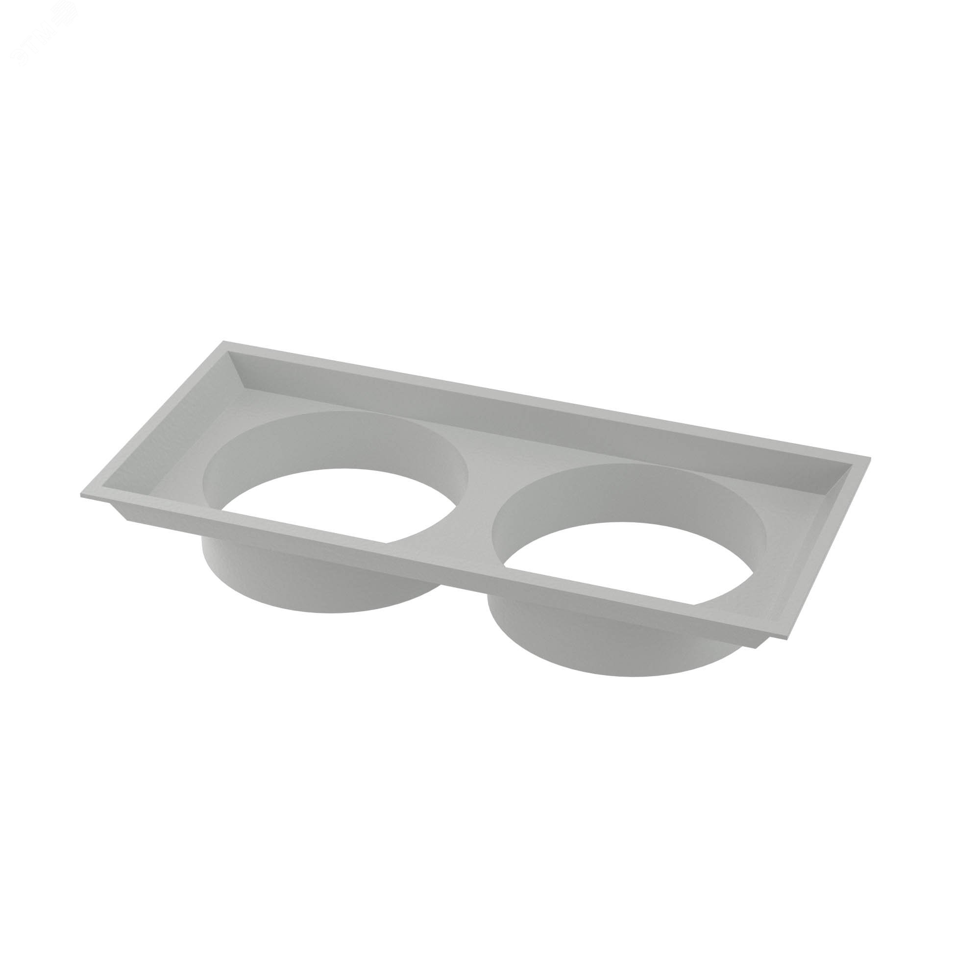 Изображение товара Адаптер воздуховода для потолочного кондиционера 1000-2000 Вт RAL7035