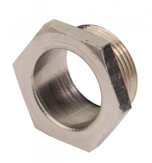 Изображение товара Втулка защитная М16х1.5 из никелированной латуни IP67 для жестких условий эксплуатации