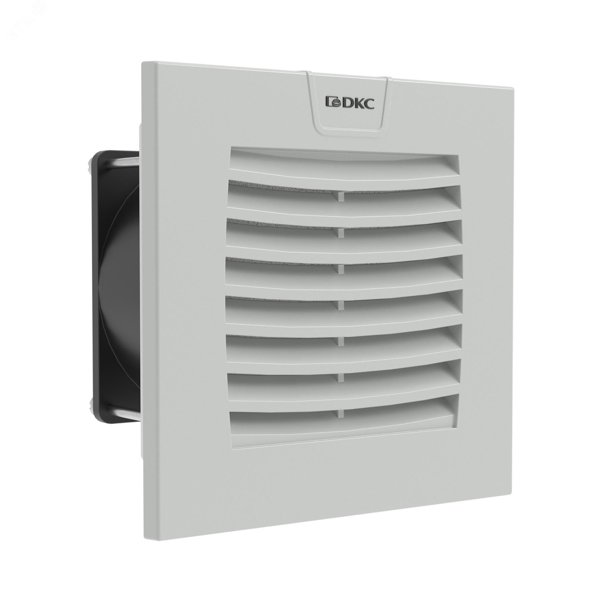 Изображение товара Вентилятор с фильтром ЭМС 24 м3/ч 115В AC 120x120 мм IP54