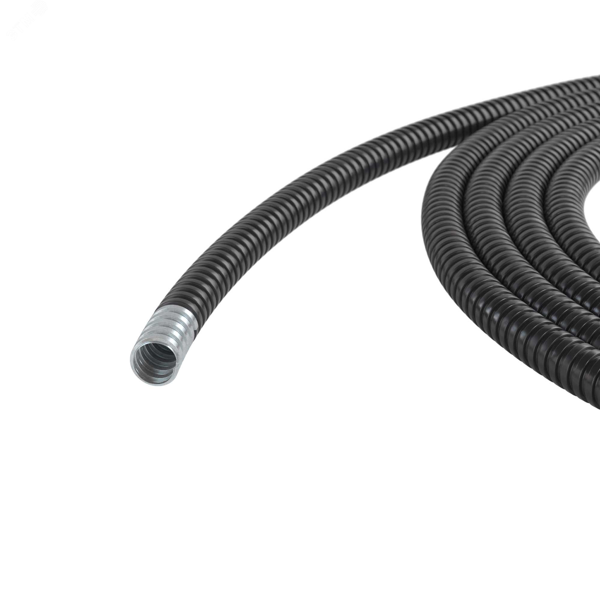 Изображение товара Металлорукав DN 50 мм в герметичной ПВХ изоляции 25 м DKC