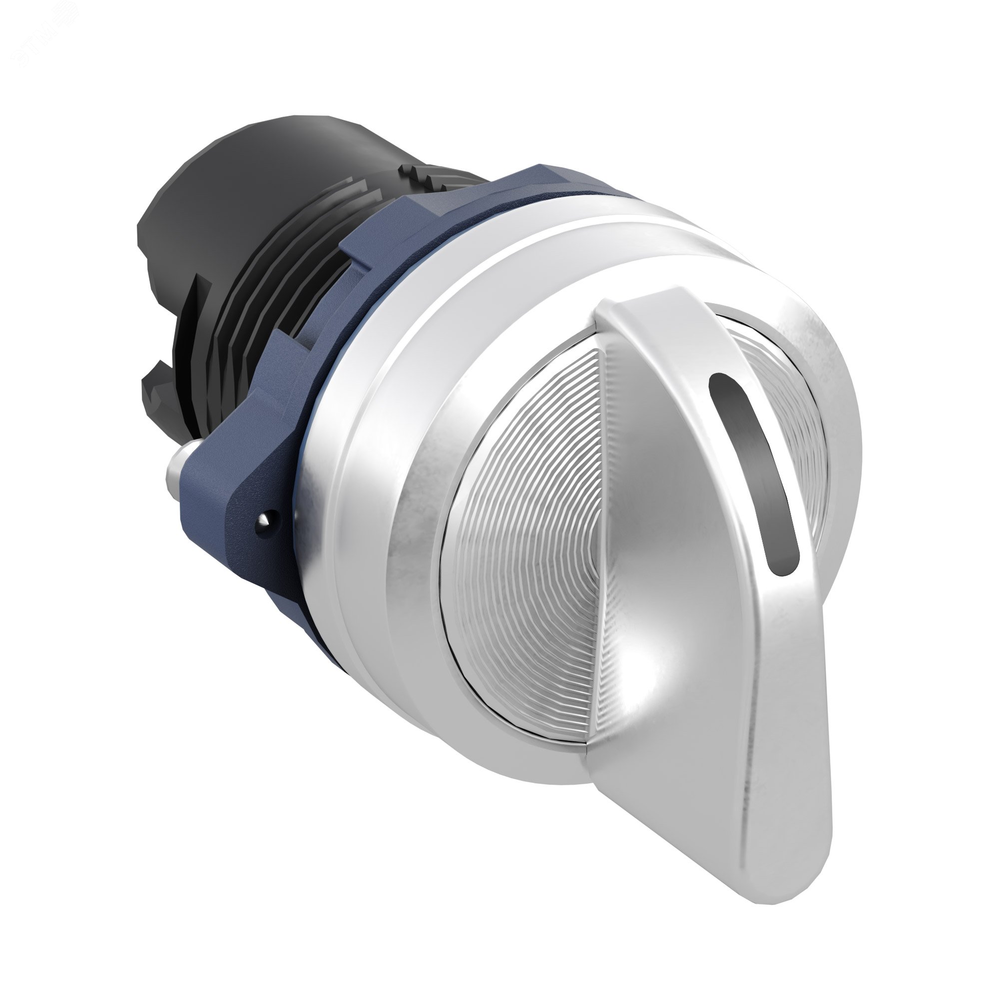 Изображение товара Головка переключателя на 3 положения с фиксацией алюминий, диаметр 22 мм, IP65