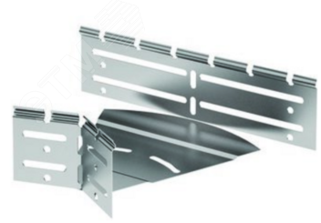 Изображение товара Угол горизонтальный изменяемый СРО 0-44 градусов 500х50 цинк-ламельный DKC