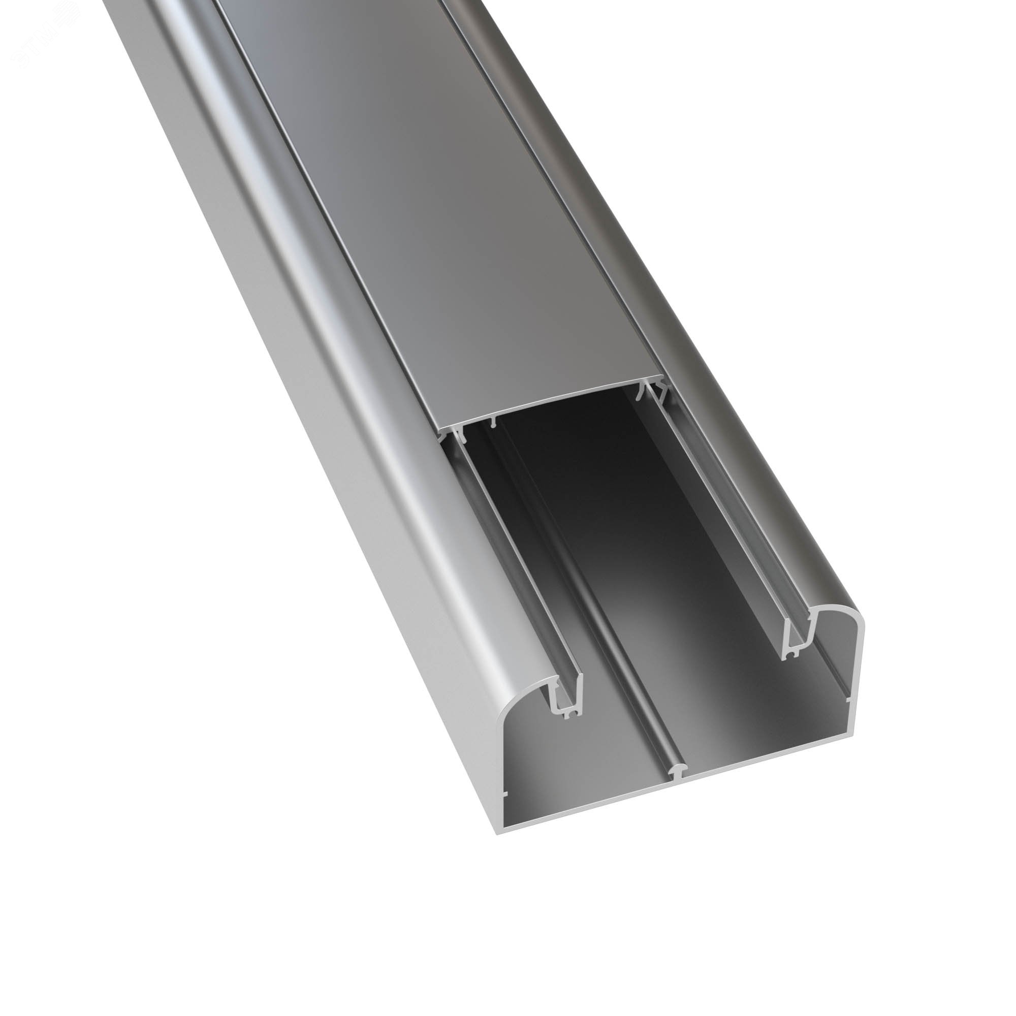 Кабель-канал 90x50 алюминиевый серый металлик IN-Liner AERO 09599 DKC - превью 2
