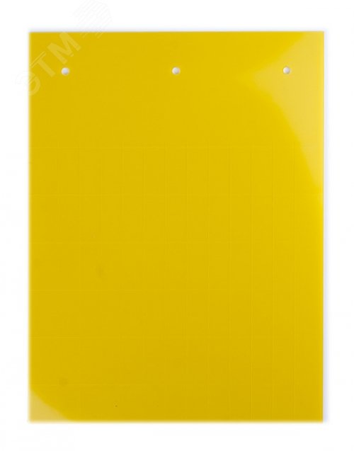 Табличка полужесткая. Клейкое основание. ПВХ-0,5. Желтая (55 шт на 1 листе) TAS209AY DKC
