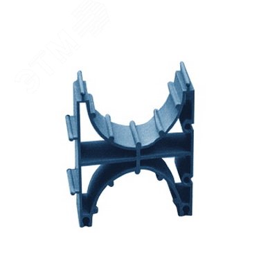 Изображение товара Держатель расстояния для двустенных труб диаметром 200 мм, пластик, защелка