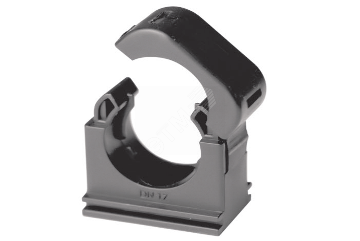 Изображение товара Держатель с крышкой DN 10 мм из полиамида для труб и кабелей