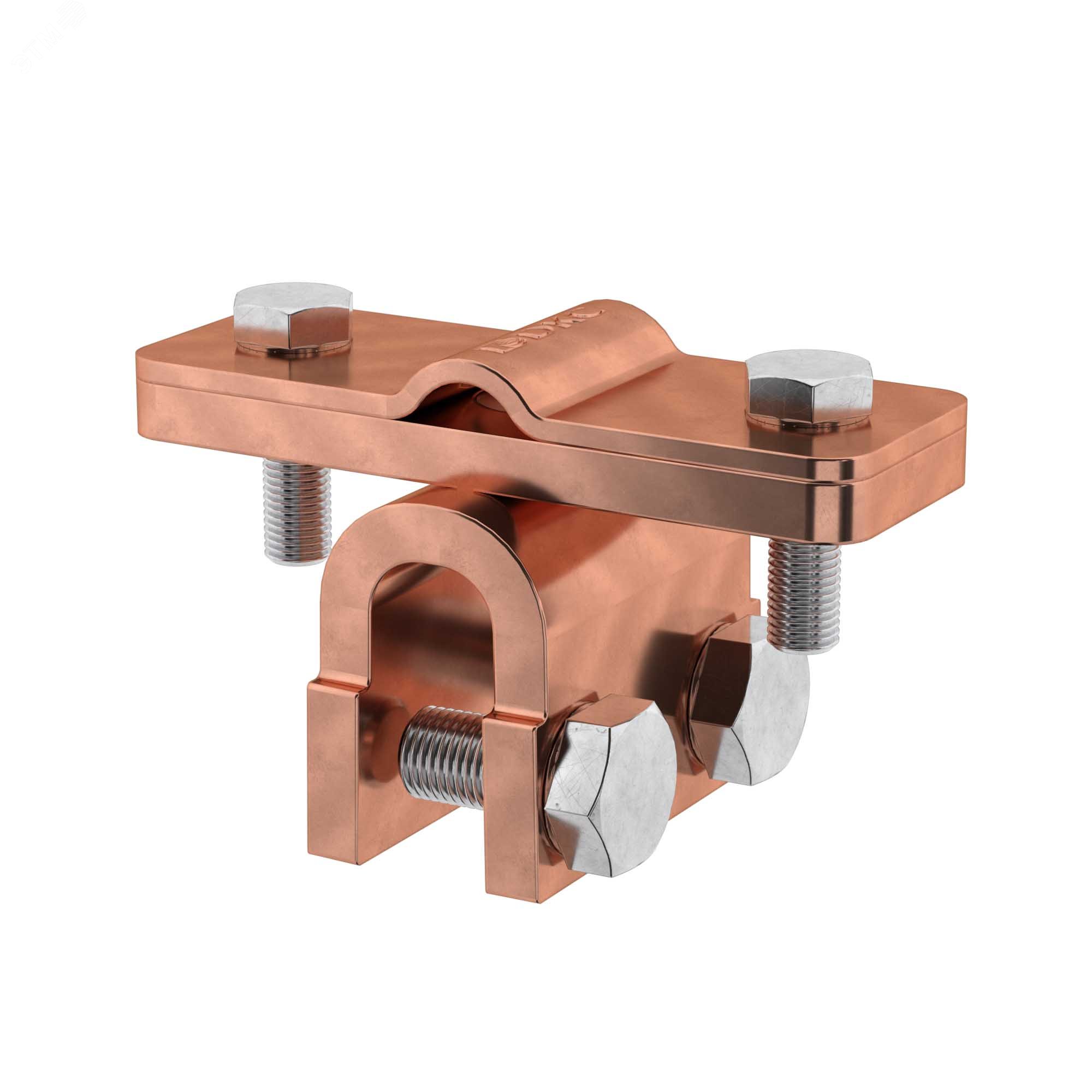 Изображение товара Медный фальцевый зажим для кровли и металлических конструкций DKC Jupiter