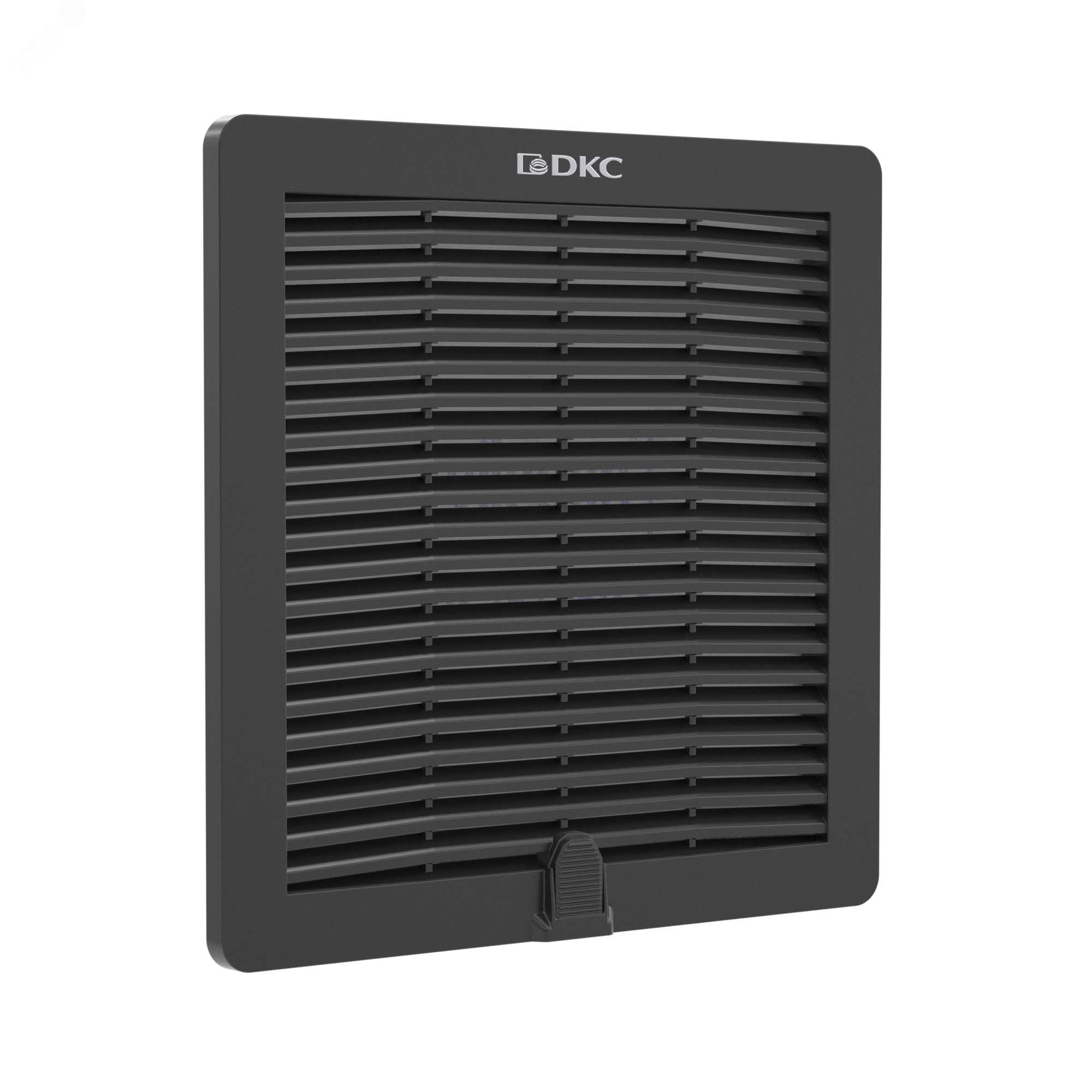 Изображение товара Вентиляционная решетка RF 205x205 мм IP54 RAL9005 для улицы и помещений