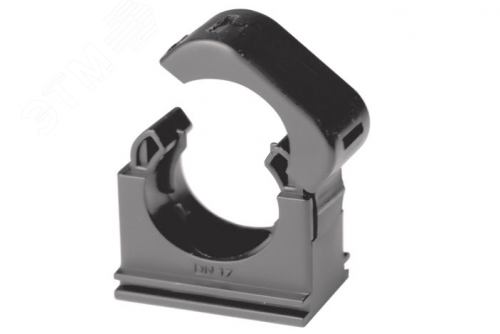 Изображение товара Держатель с крышкой DN 29 мм из полиамид черный для труб 29 мм